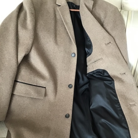 TOPMAN TAN COAT MENS - Picture 5 of 16